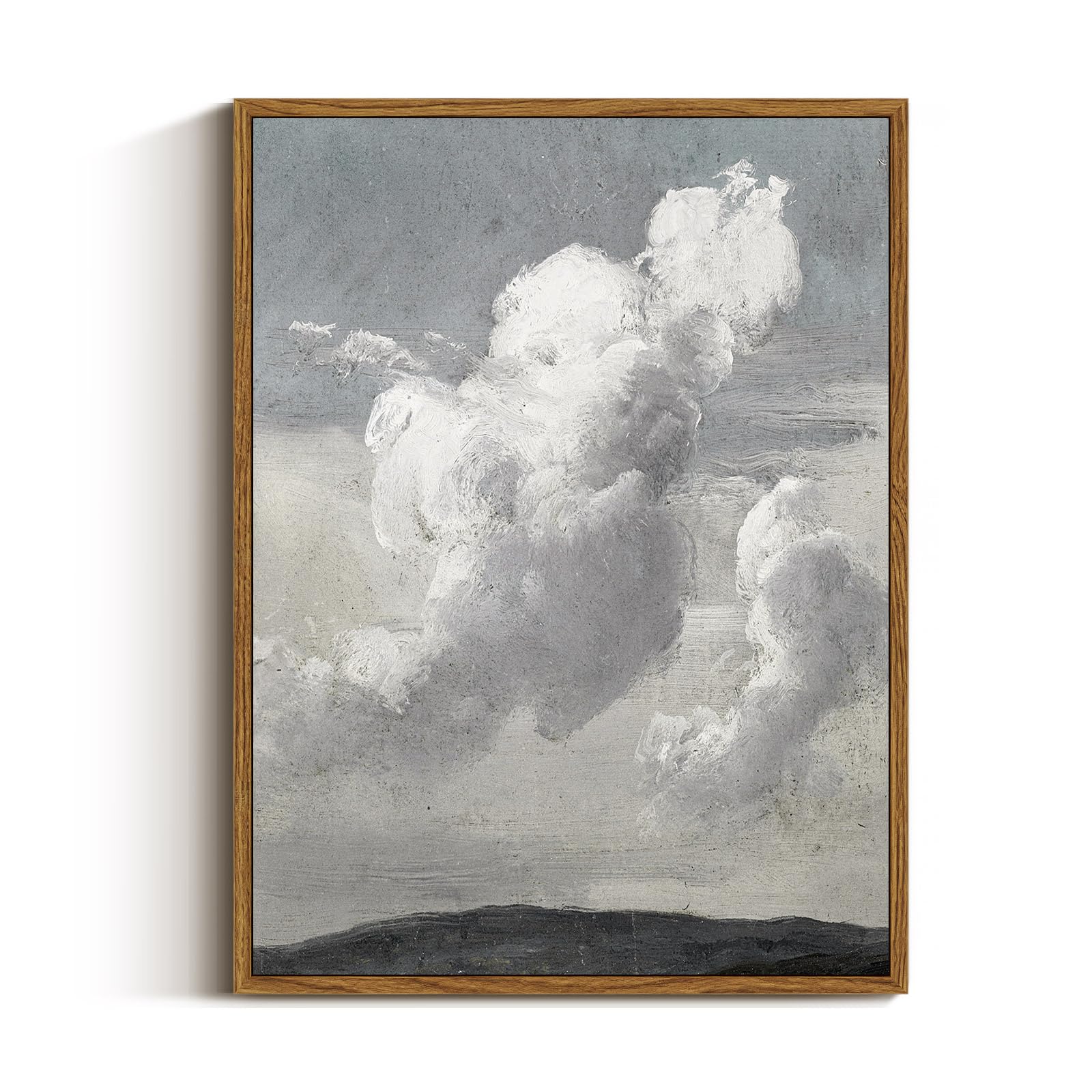 VIYYIEA Vintage Framed Black Dog Wall Art, Bedroom Living Room Minimalist Animal Art Decor, Antique Dog Canvas Print Paintings, Home Farmhouse Retro Still Life Decor, 12x16 Inch — view 46