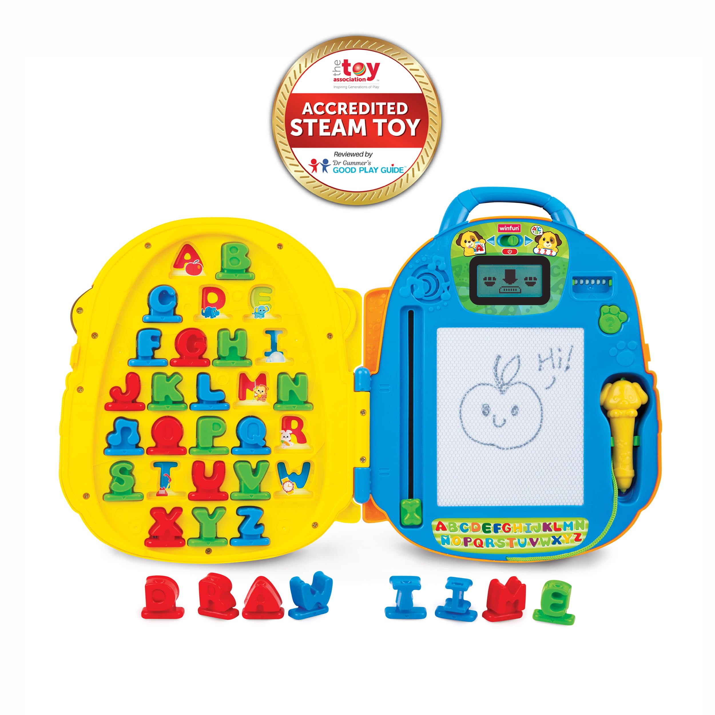 Amazon.com: Winfun Lil Learner Alphabet Backpack for Toddlers 3+