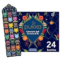 Pukka Tisane Calendario Avvento 2025, Set Regalo Tisane e Infusi, Deliziose Erbe Biologiche, Senza Cioccolato e Lattosio, Per Una Dose Quotidiana Di Benessere e Gusto, Idea Regalo, 24 Bustine