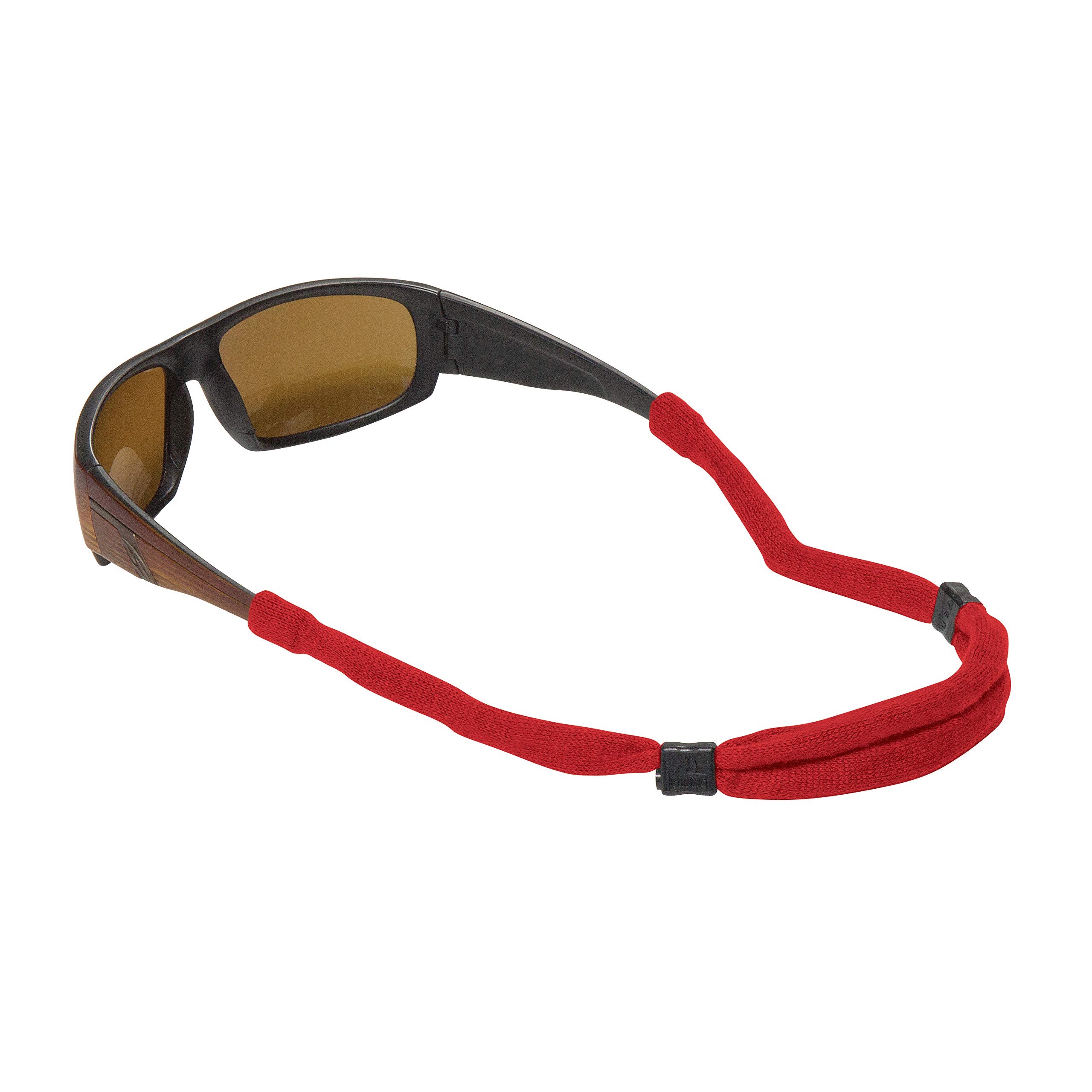 Chums No Tail Adjustable Eyewear Retainer, Red