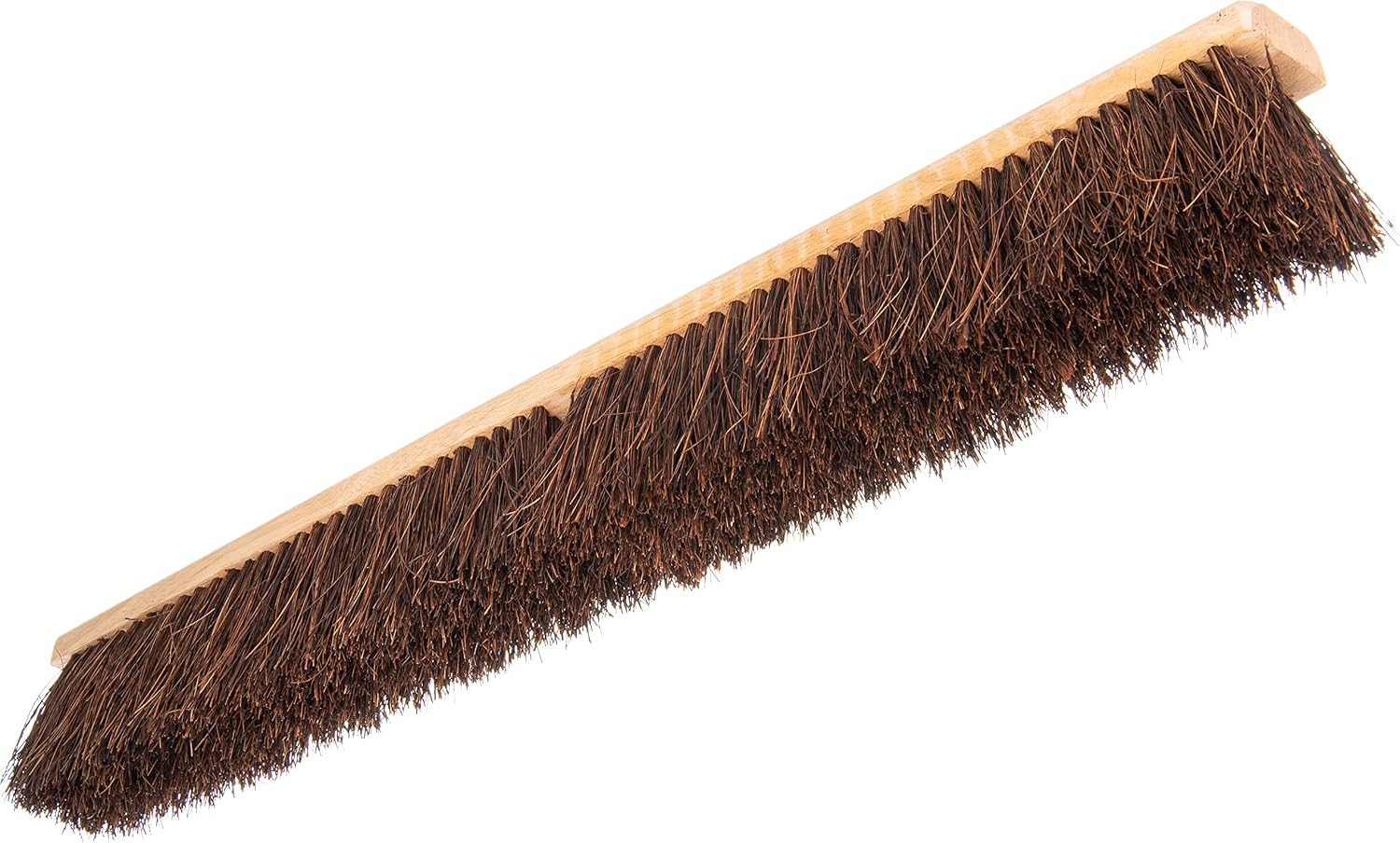 SPARTA Flo-Pac Garage Brush with Palmyra Bristles, Heavy Duty Broom Head for Indoor and Outdoor Use on Rough Surfaces, 36" Long, 1 Count, Natural