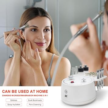 Diamond Microdermabrasion Machine & Silicone Hose Bundle