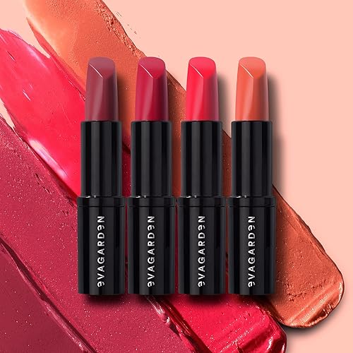 Miniatura 5 de EVAGARDEN Care Colour - Adorna tus labios con tonos puros y brillantes, nutre con aceite de jojoba, almendra dulce y aguacate, protege la piel con