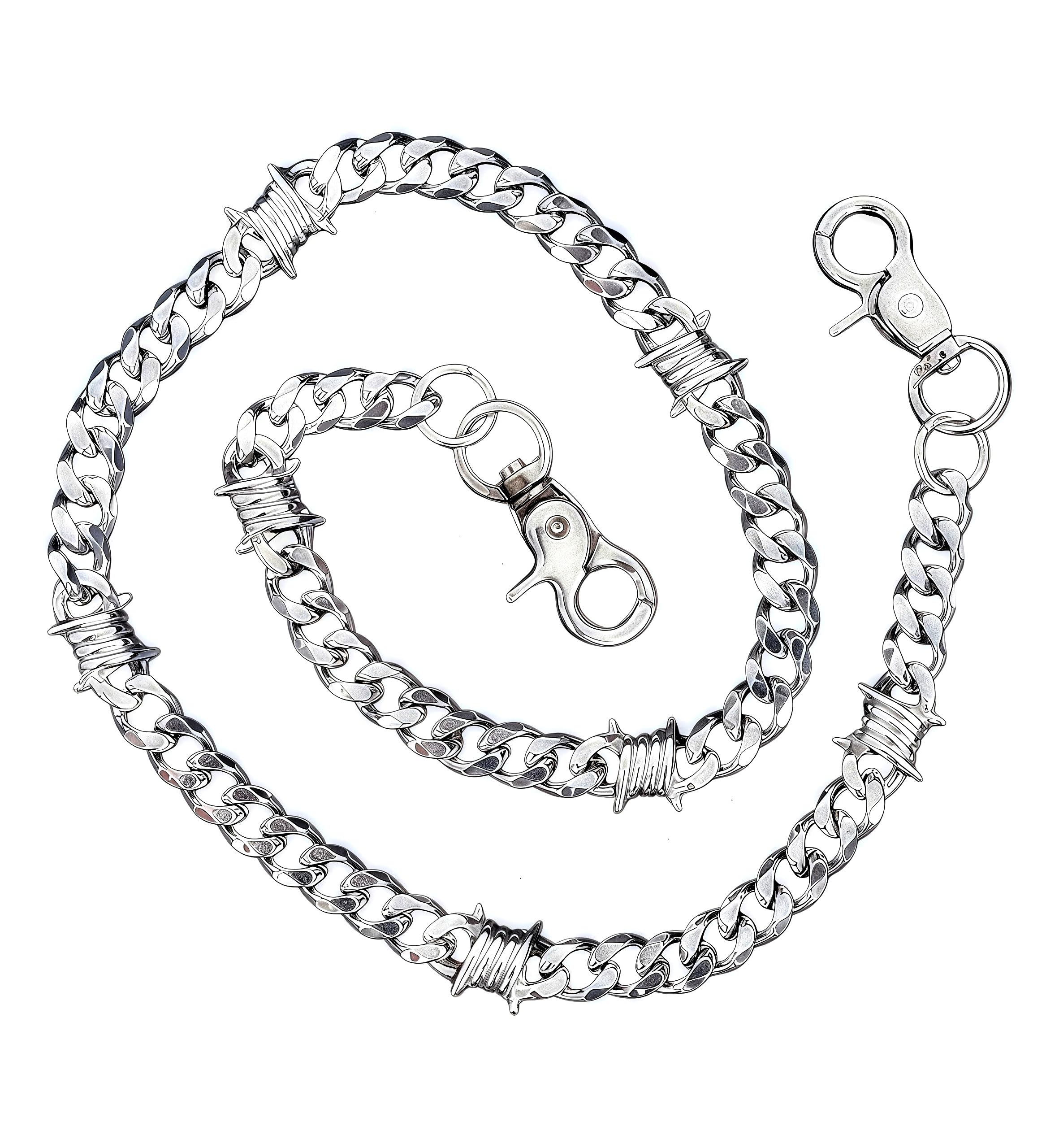 Wallet Belt Chain for Men Women, Punk Gothic Pants Jean chains