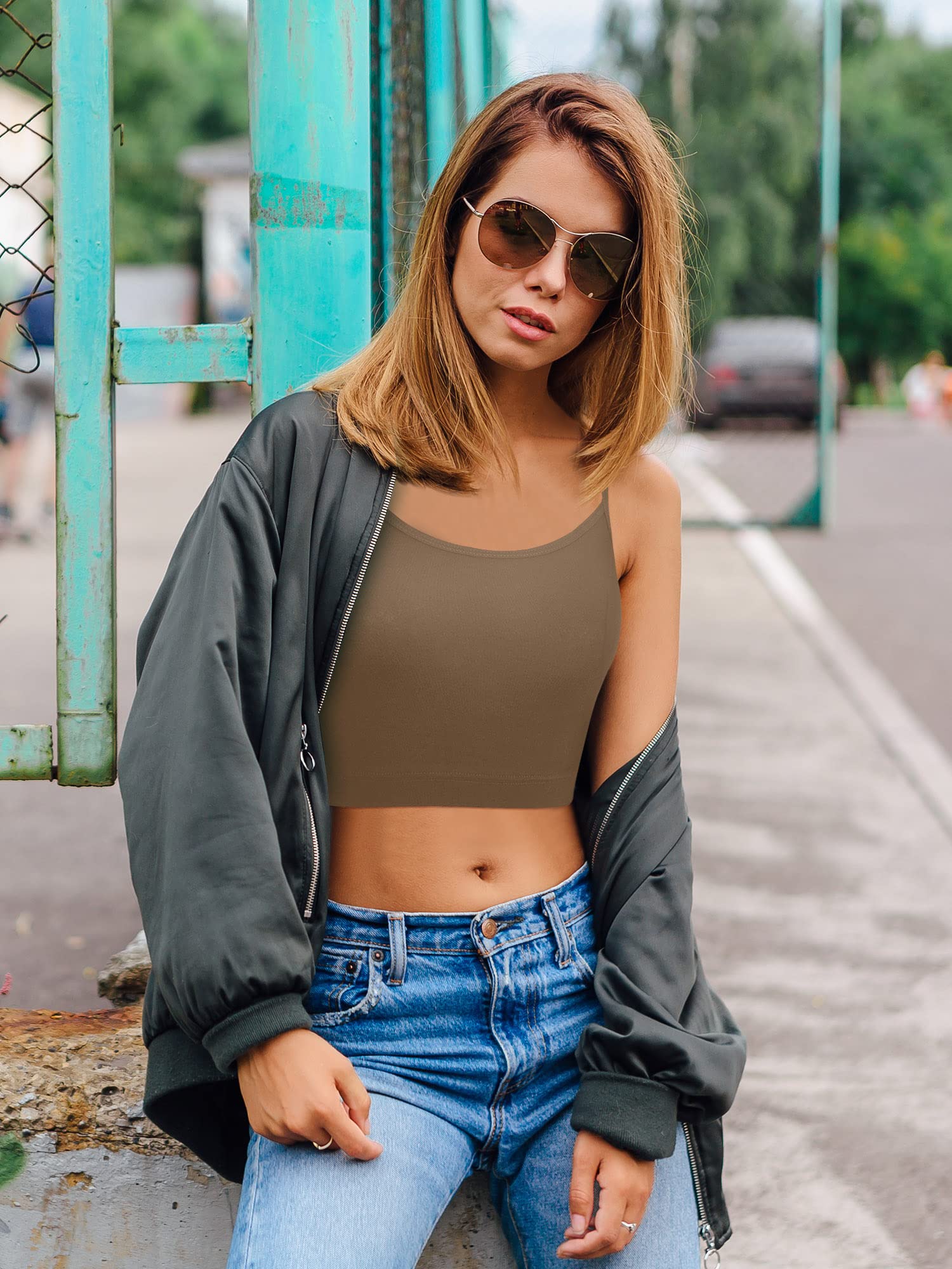 Boao Basic Crop Top di Base Donna