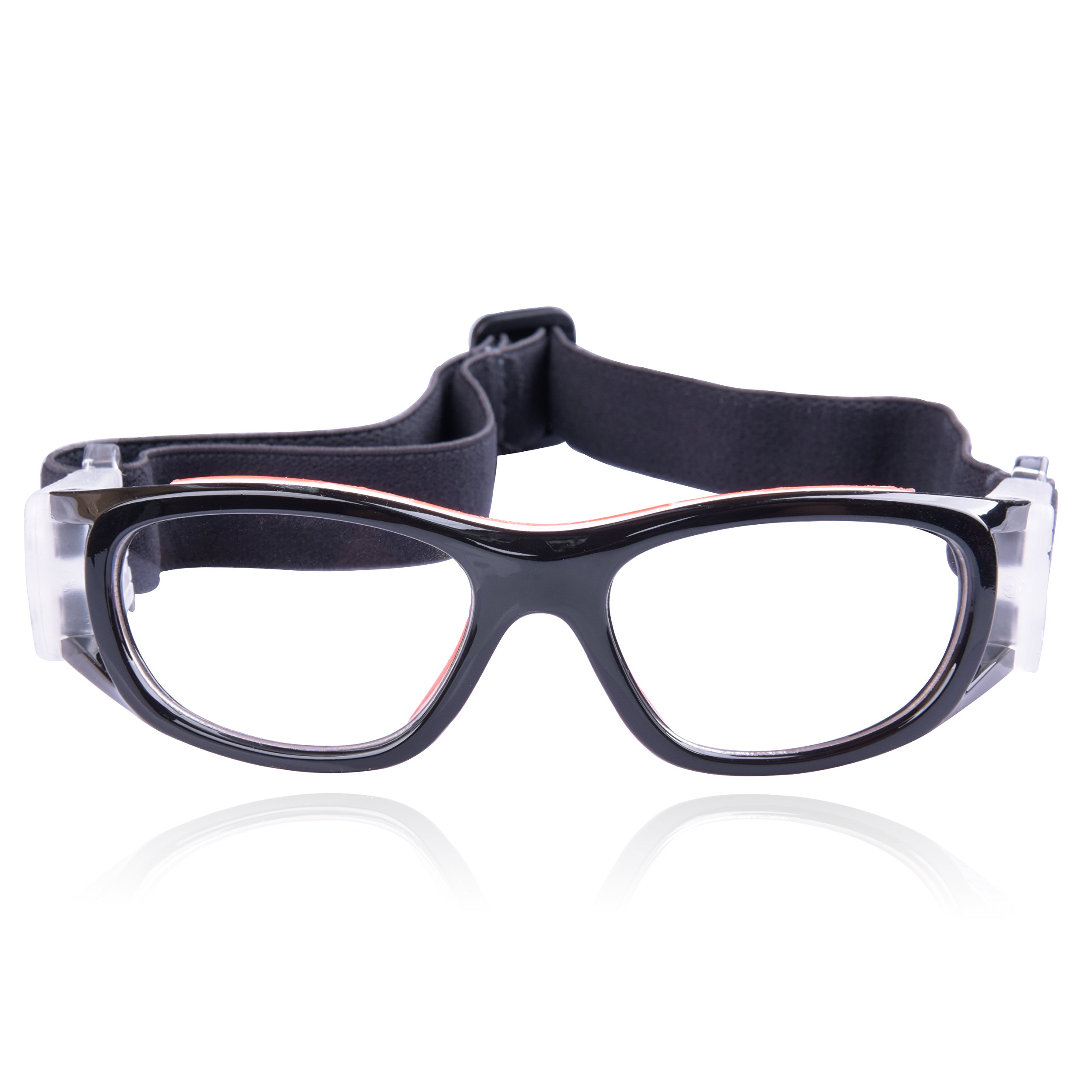 xFF08;TM Schutzbrille für Kinder, Unisex, für Basketball, Fußball, Volleyball, Squash, Hockey, Grau