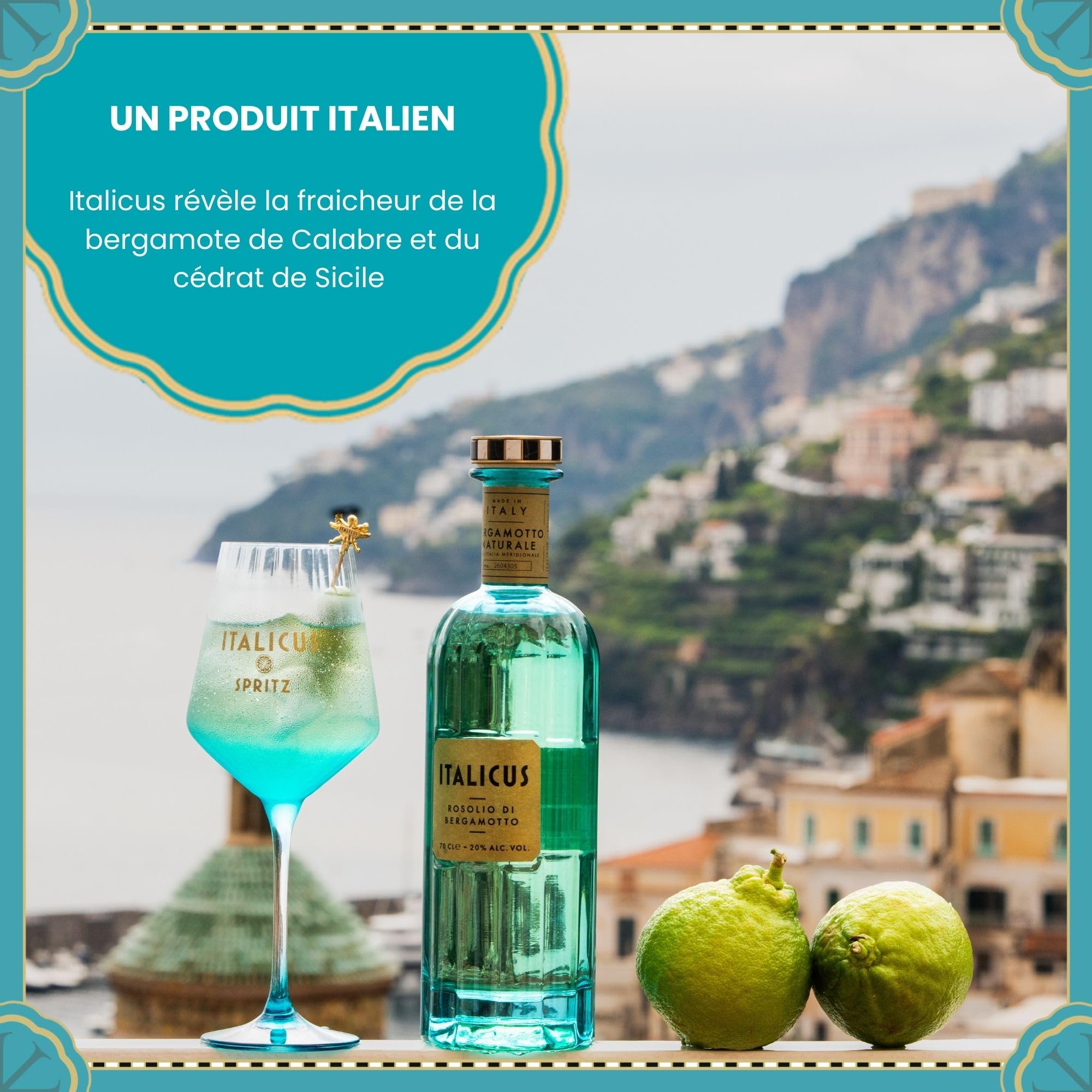 ITALICUS Rosolio di Bergamotte Liqueur - 20%, 70cl