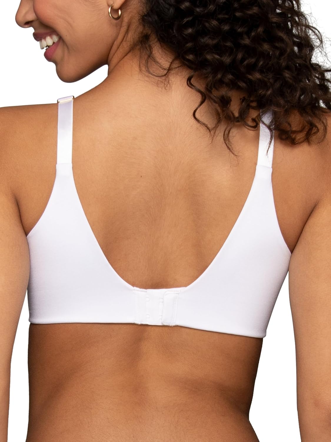Vanity Fair Women's Full Coverage Beauty Back Smoothing Bra, 4-Way Stretch Fabric, Lightly Lined Cups up to DD - Image 3