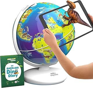 Orboot Dinos AR Globe by PlayShifu (App Based) - World of Dinosaur Toys, Educational Toy for Kids | Gift for Boys & Girls ...