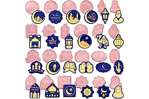 24-Piece Eid Mubarak Cookie Cutters Set