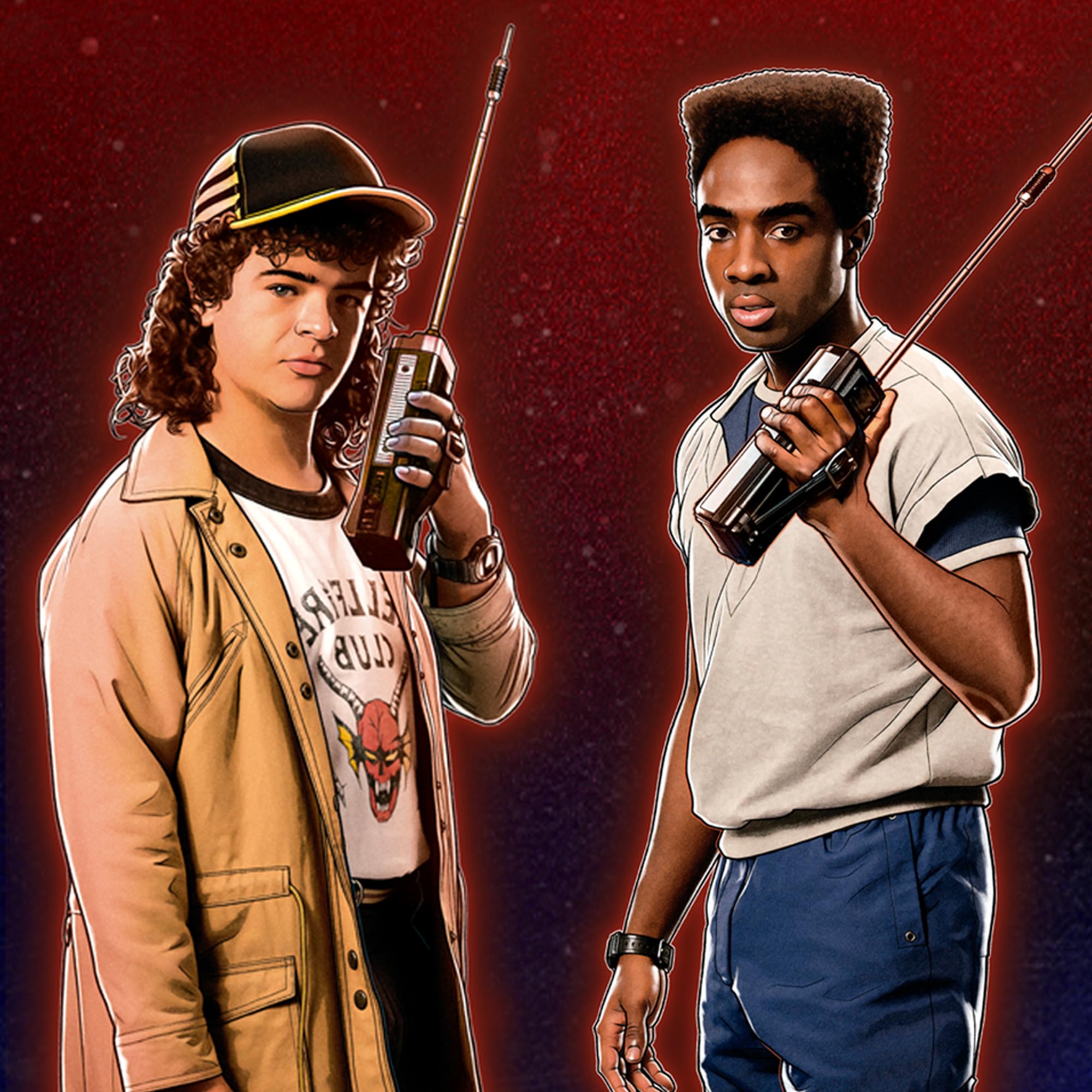 IMC Toys STRANGER THINGS - WALKIE TALKIE Giocattoli elettronici Due Walkie-Talkie Per Comunicare Tramite La Trasmissione Di Onde Radio Ispirati Alla Serie Stranger Things