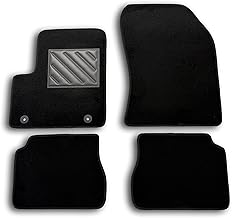 Tapis de sol Peugeot E-208 à partir de 2020 / e-2008 à partir de 2020 - sur mesure, antidérapant, talonnette en caoutchouc renforcé