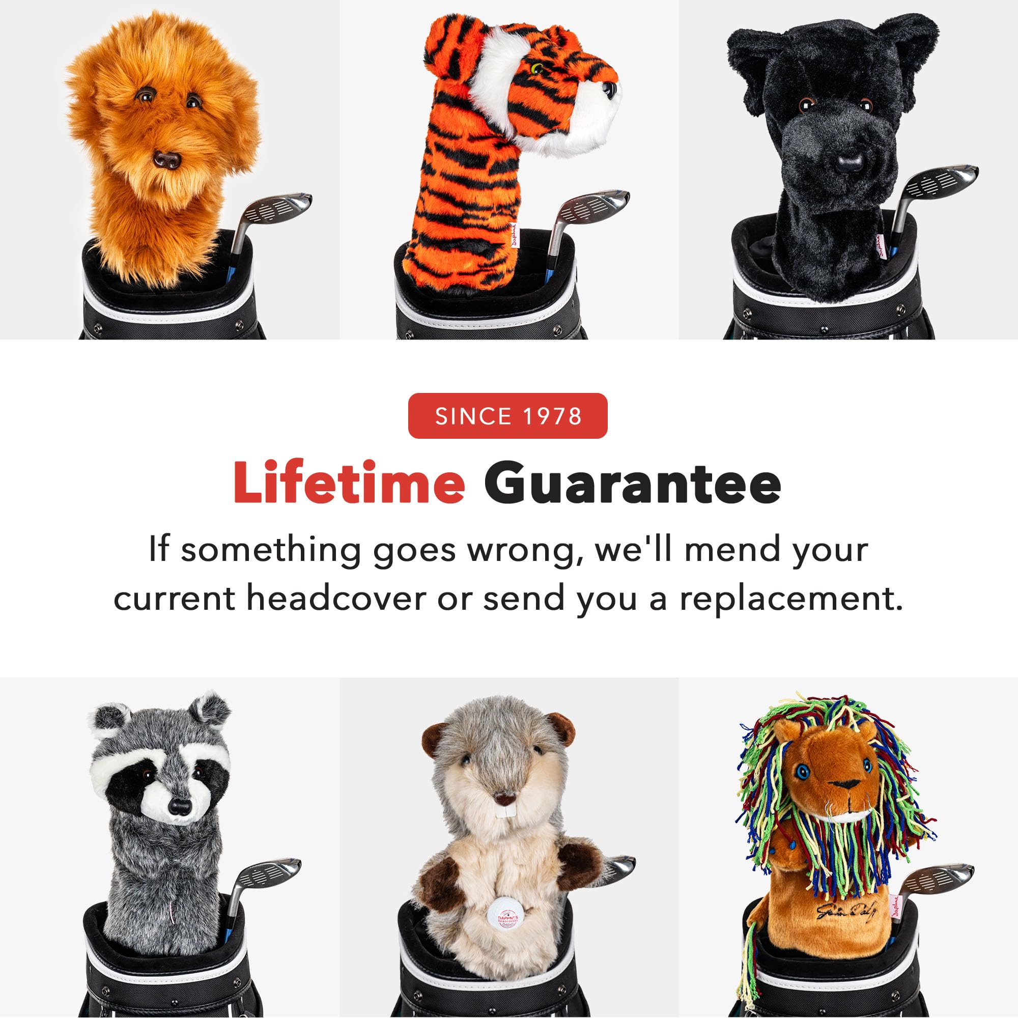 Daphne's Novely Schlägerhaube, Waschbär, Grau, Weiß, Schwarz