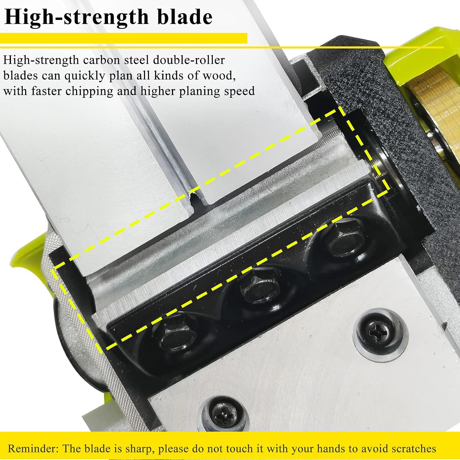 Handheld Electric Wood Planer 1020W Powerful Woodworking Power Tools 220V