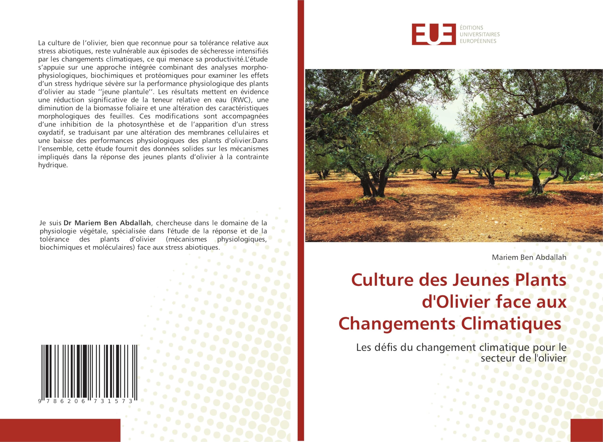 Culture des Jeunes Plants d'Olivier face aux Changements Climatiques: Les défis du changement climatique pour le secteur de l'olivier