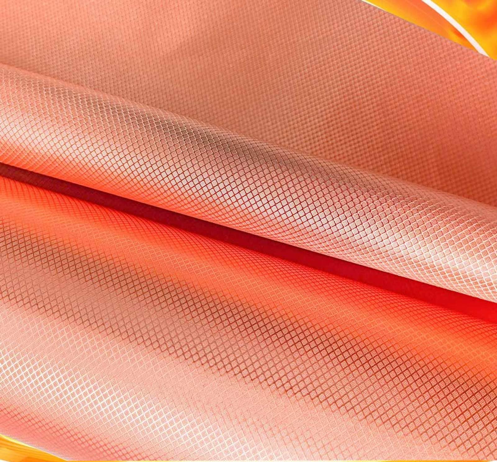 Faraday Fabric EMF Fabric RFID Shielding Fabric EMP Cloth Faraday Bags EMP Proof Shielding Fabric from Signals Bluetooth GPS,gold-9x1.1m