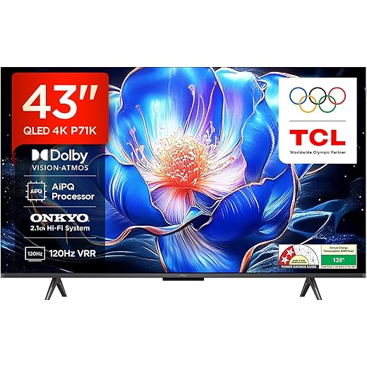 TCL QLED 4K Smart TV 43