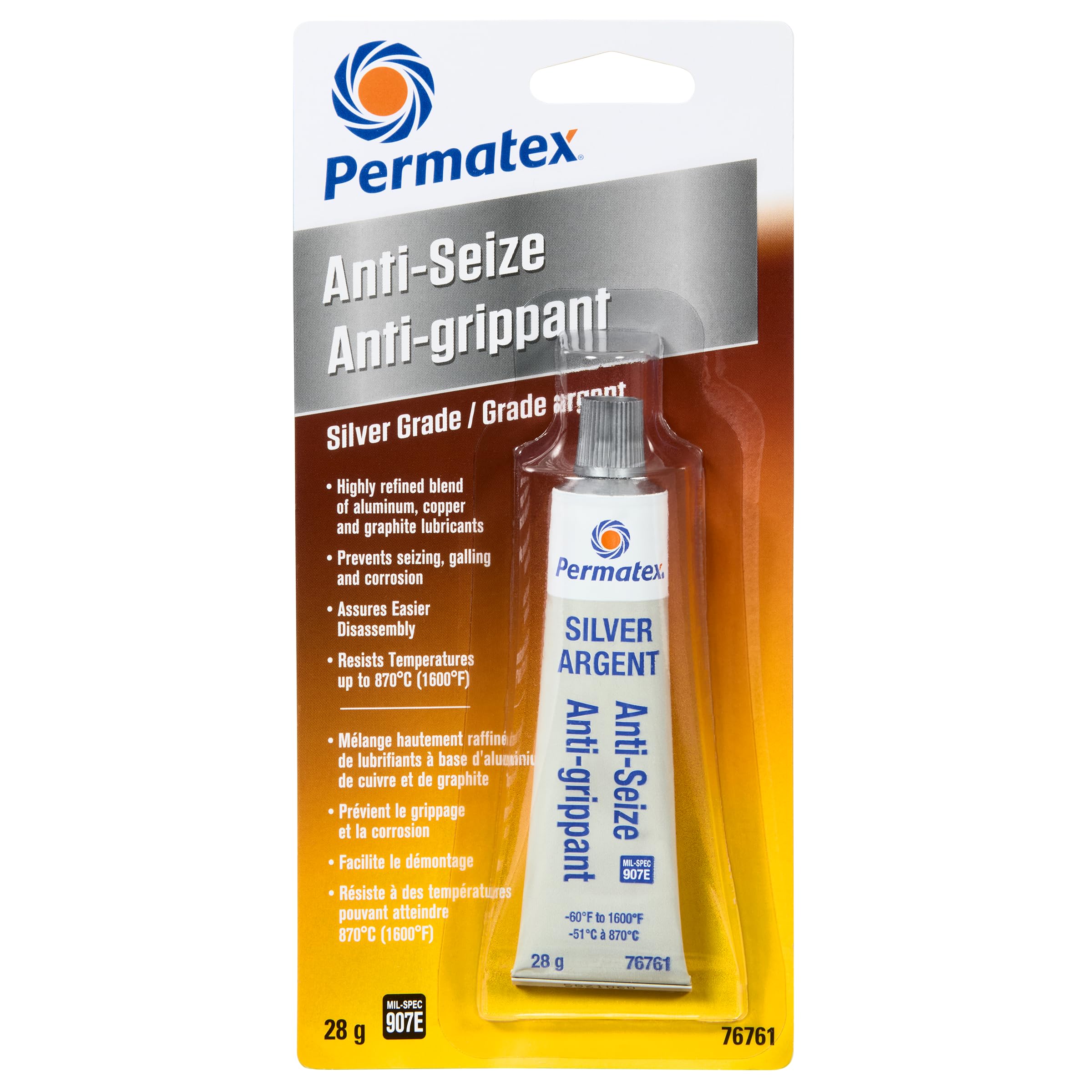 Permatex 76761 Silver Grade Anti-Seize, 28g : Amazon.ca: Automotive