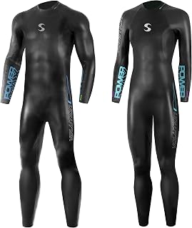 Synergy Volution Triathlon Wetsuit 3/2mm Full Sleeve Smoothskin Neoprene - Open Water Swimming Performance