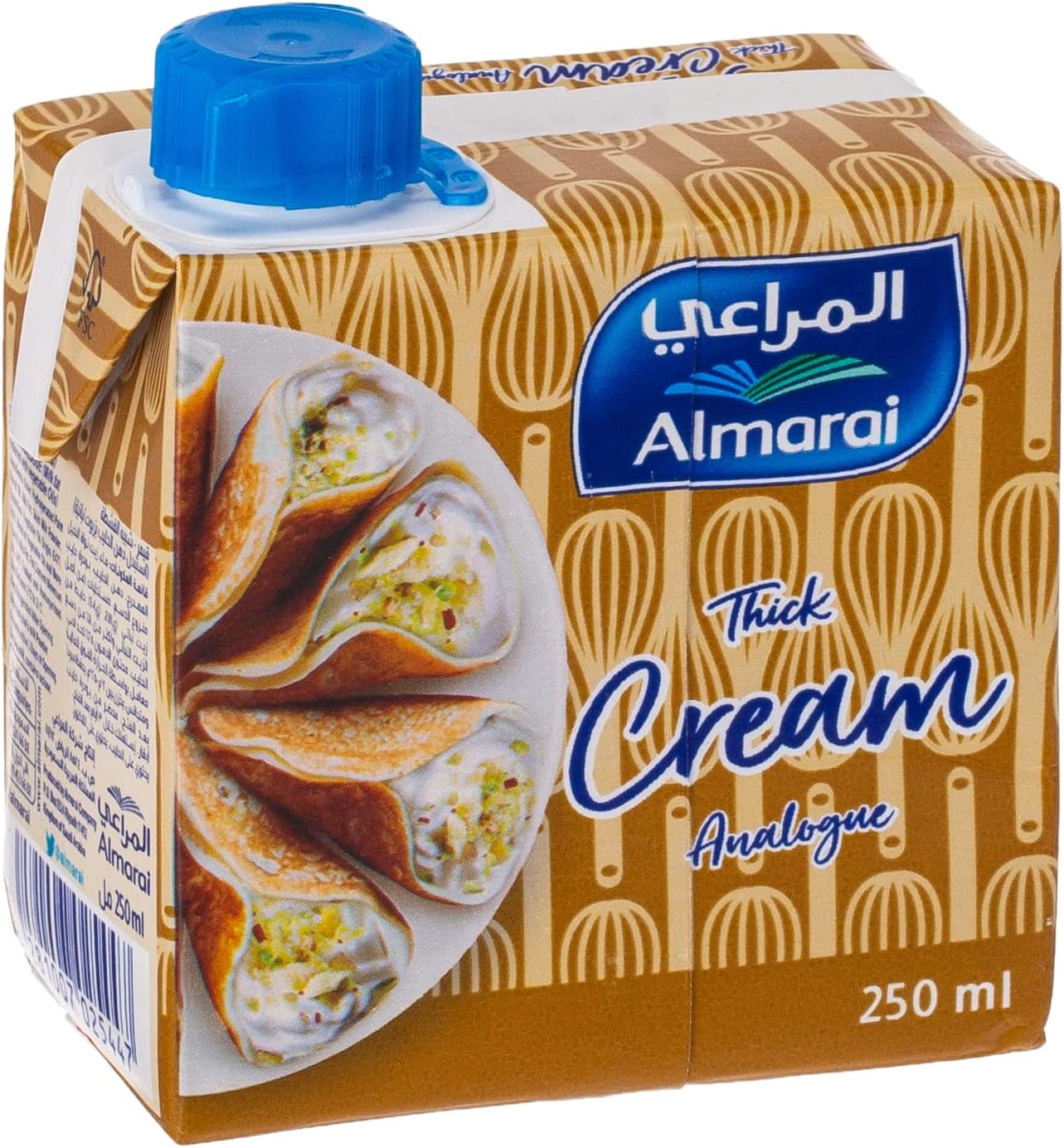 Almarai Gaimar Thick Cream, 3 Pack X 250 Ml