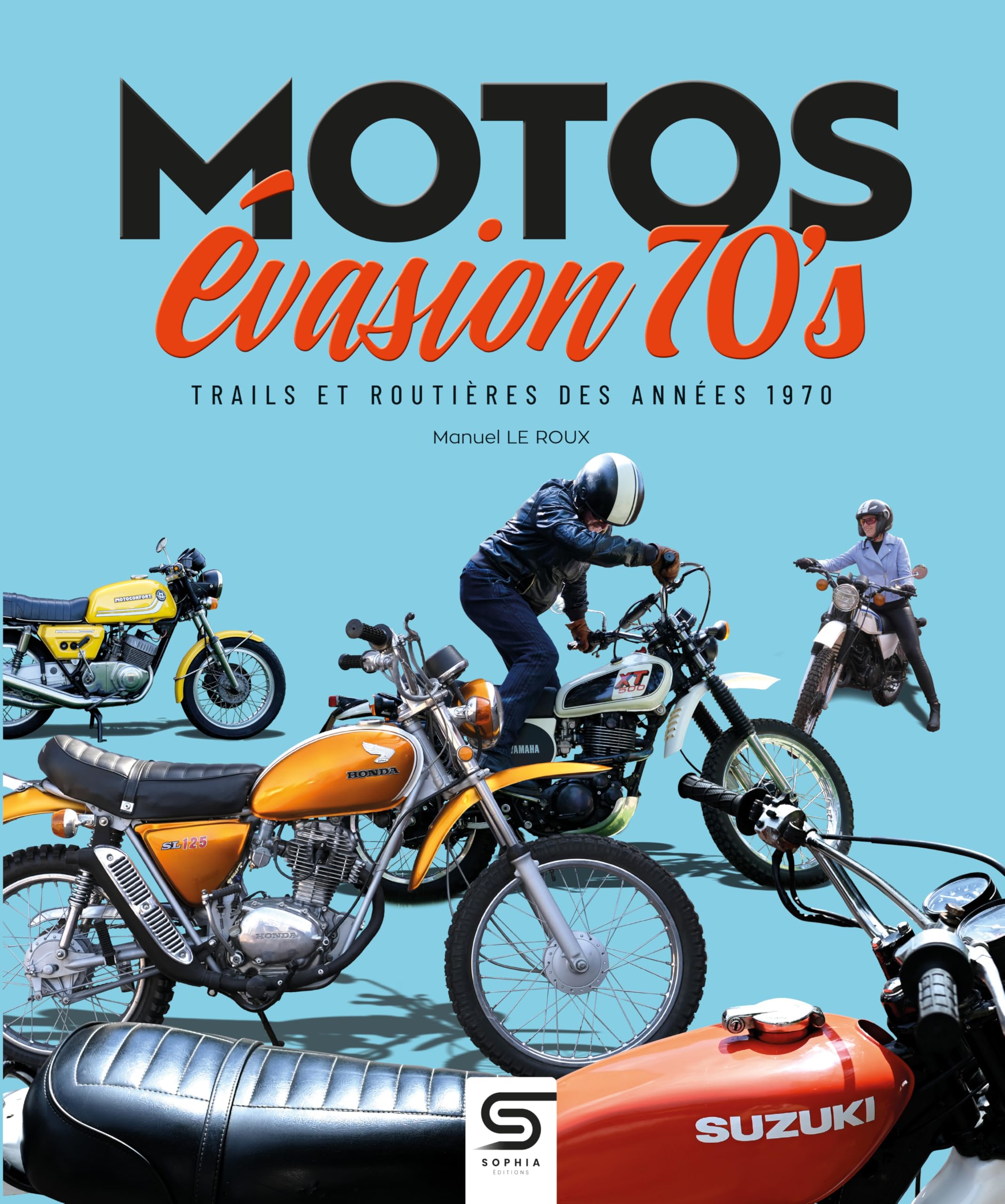 Motos Évasion 70's: Trails et routières des années 1970
