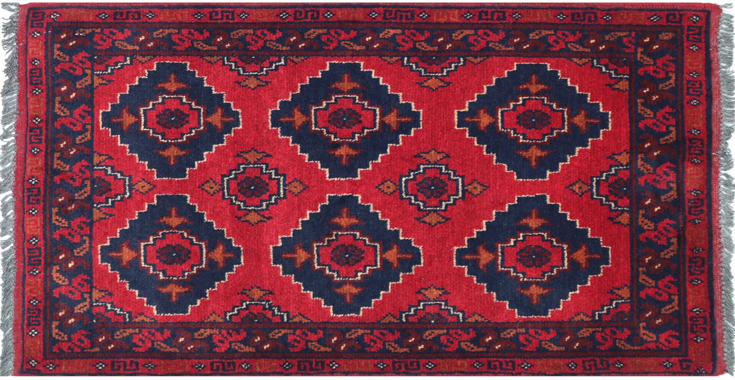 Tapis afghan Khal Mohammadi marron : l'histoire d'un savoir-faire fait main