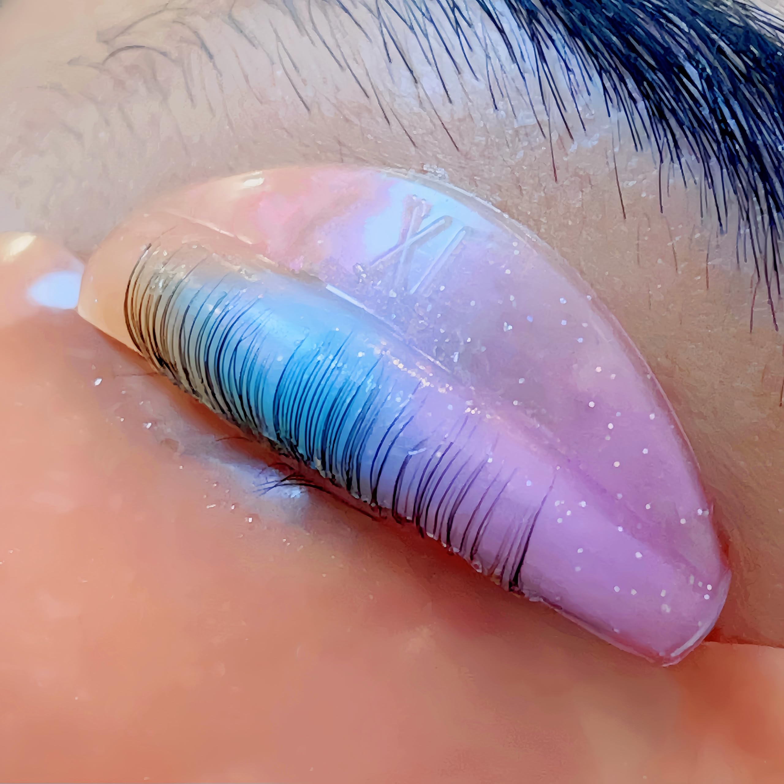 Galaxy Lash Lift Shields - C Curl Natural Curl Lamination Roller Soft Silicone Perm Rod Gel Lash Perming Pad Set for Lift and Tint