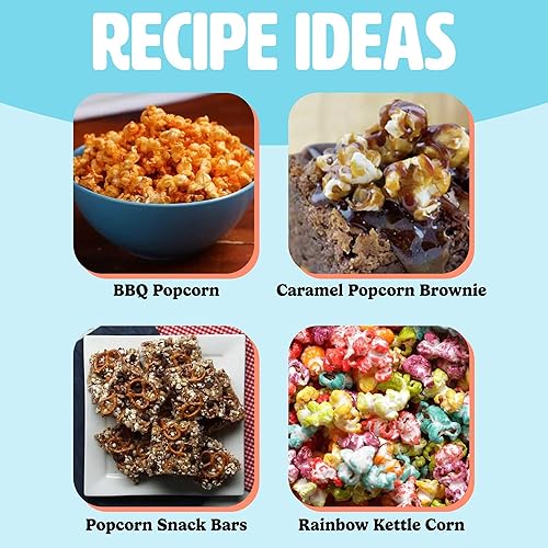 Miniatura 5 de Tasty Palomitas de maíz de aire caliente, palomitas de maíz saludables y deliciosas en minutos, rápido y fácil de usar, taza medidora integrada y