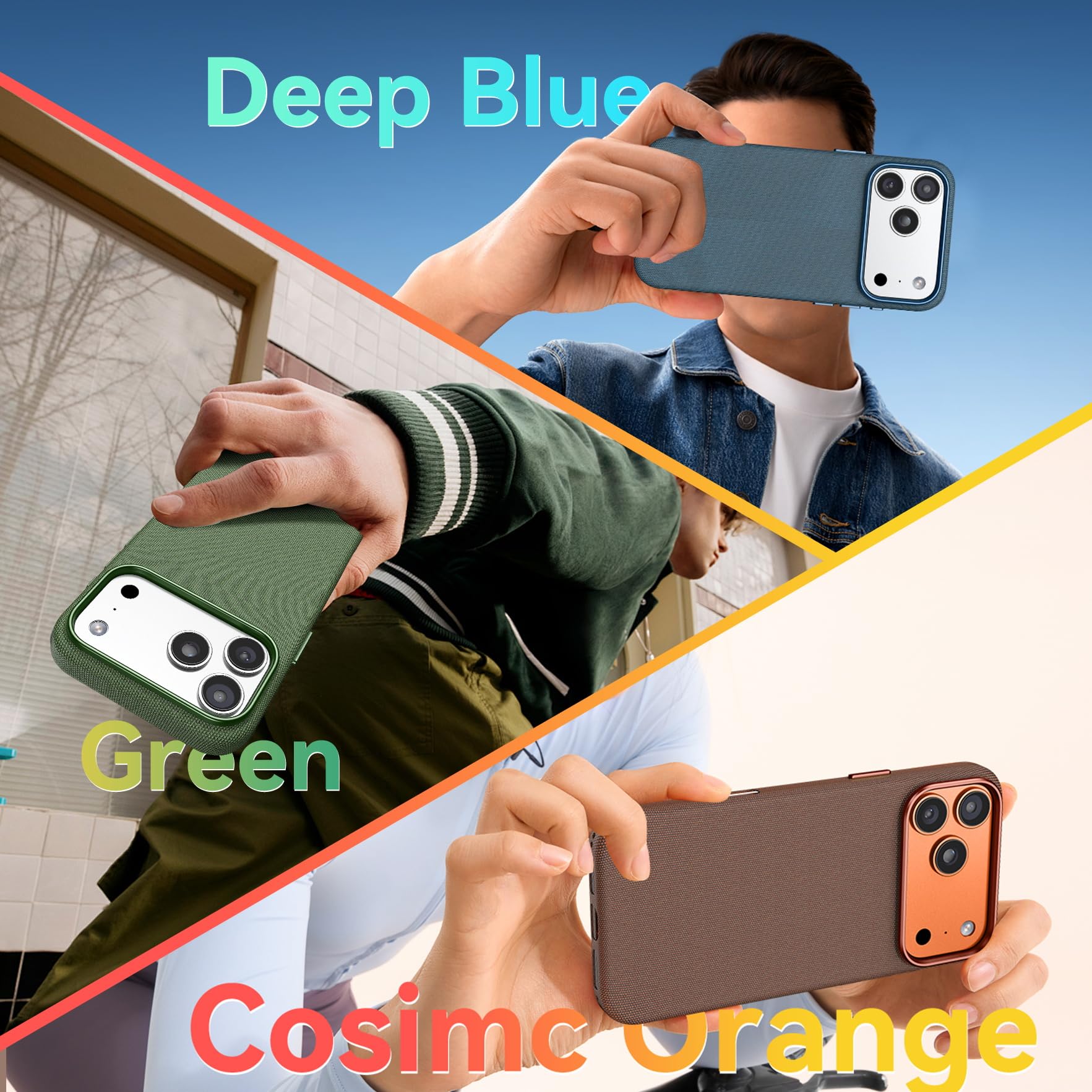 Amazon.co.jp: QuantumKoo iPhone 17 Pro Max TechWoven Case 2025