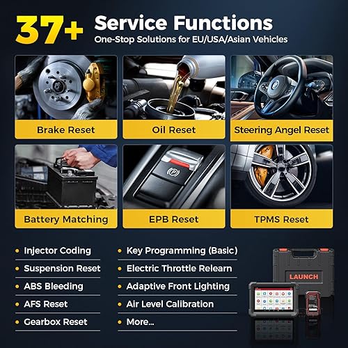 Miniatura 4 de LAUNCH X431 Pro Dyno 2025 Herramienta de escaneo de diagnóstico todo en uno para todos los automóviles, codificación ECU Control bidireccional 38+