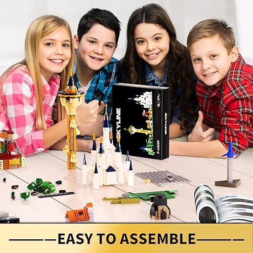 Miniatura 5 de BOTW Skyline Architecture and Collection - Juegos de construcción que incluyen espada maestra, bosque brumoso, torre Sheikah, templo del tiempo,