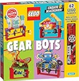 Klutz Lego Gear Bots Science/STEM Activity Kit for 8-12 years
