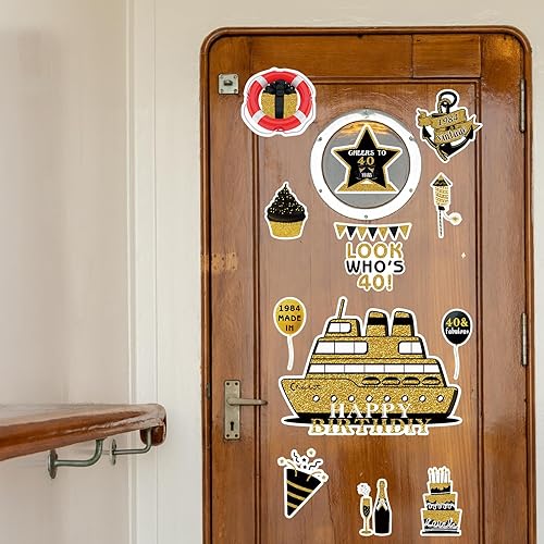 Miniatura 6 de 30 imanes de Halloween para puerta de crucero, decoración de calabaza, murciélago, truco, dulce o truco, imanes magnéticos para puerta de crucero,