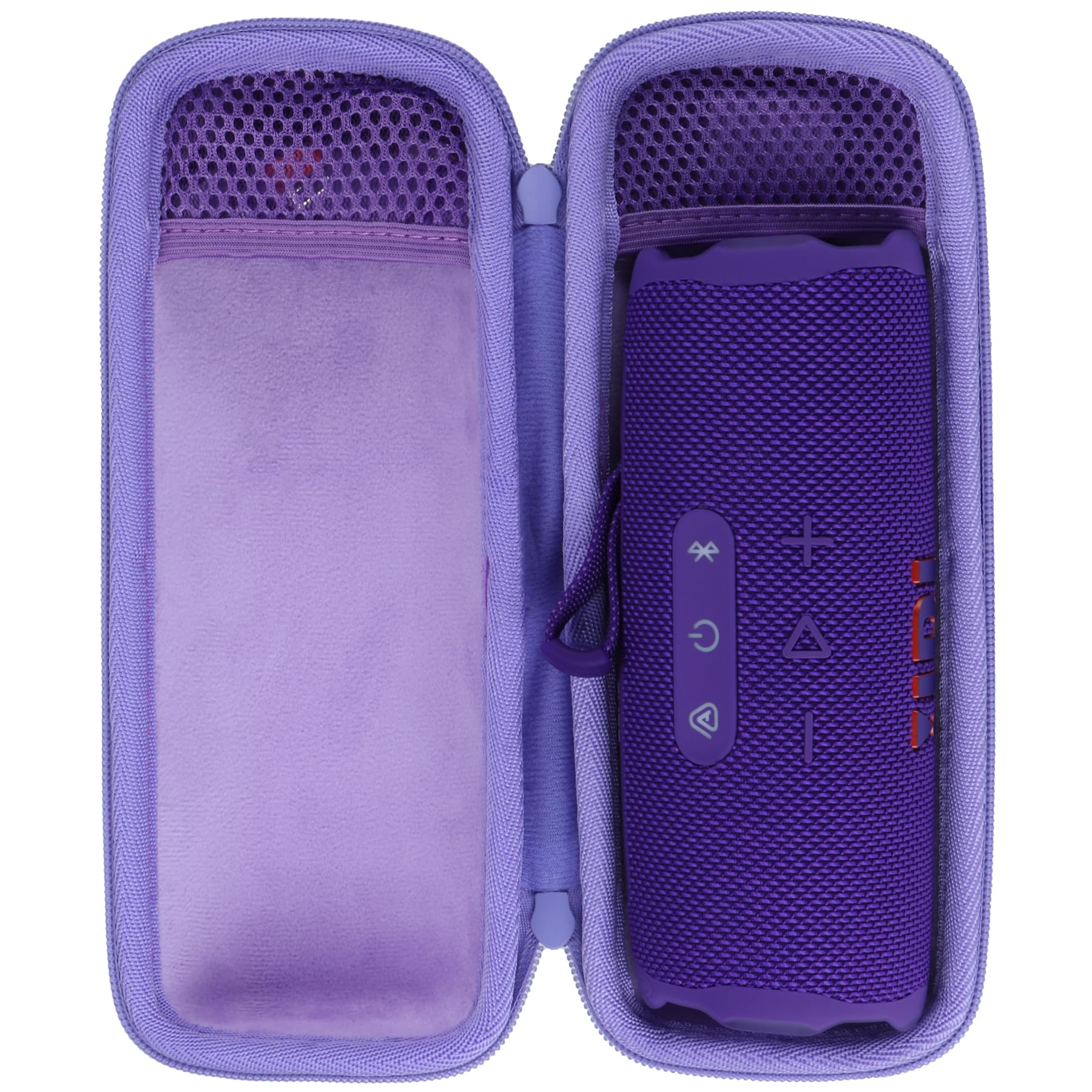 Peyyargo Hard Protective Case Compatible with JBL Flip 7/ Flip 6/ Flip 5 Portable Speaker, Purple, Flip 7/6/5