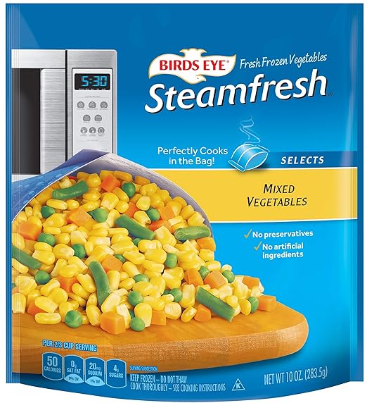 Birds Eye Steamfresh Mixed Vegetables, 10 Ounce - 10 per case.