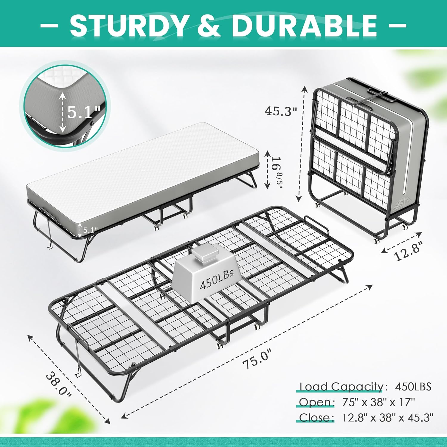 Comparison of Greenvelly metal steel slats vs. spring base