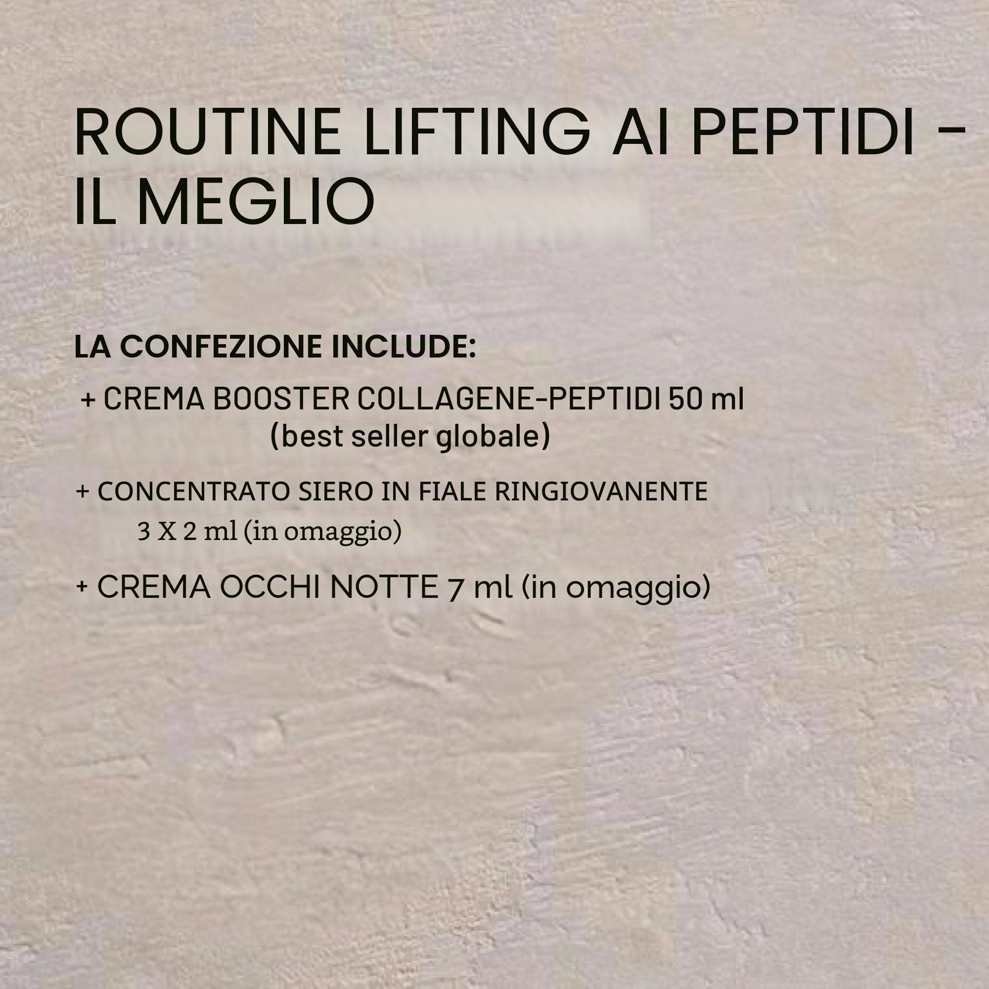 BABOR Peptide Lifting Routine, Topseller Set per la cura della pelle matura, anti-invecchiamento, con fiala, crema per gli occhi e crema per il viso, 3 pezzi