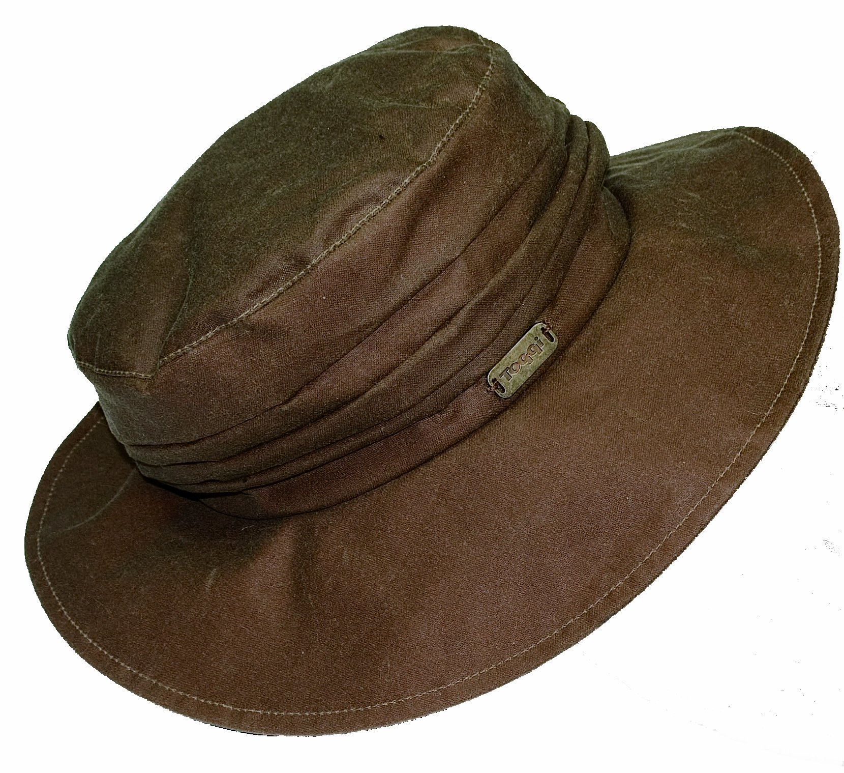 Toggi Women's Monroe Wax Cloche Hat - Chocolate, Large