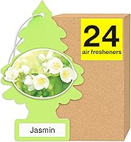 Vista 206 de Little Trees - Ambientador de árbol colgante que proporciona un aroma de larga duración para tu hogar o tu auto. Aroma Summer Linen, 24