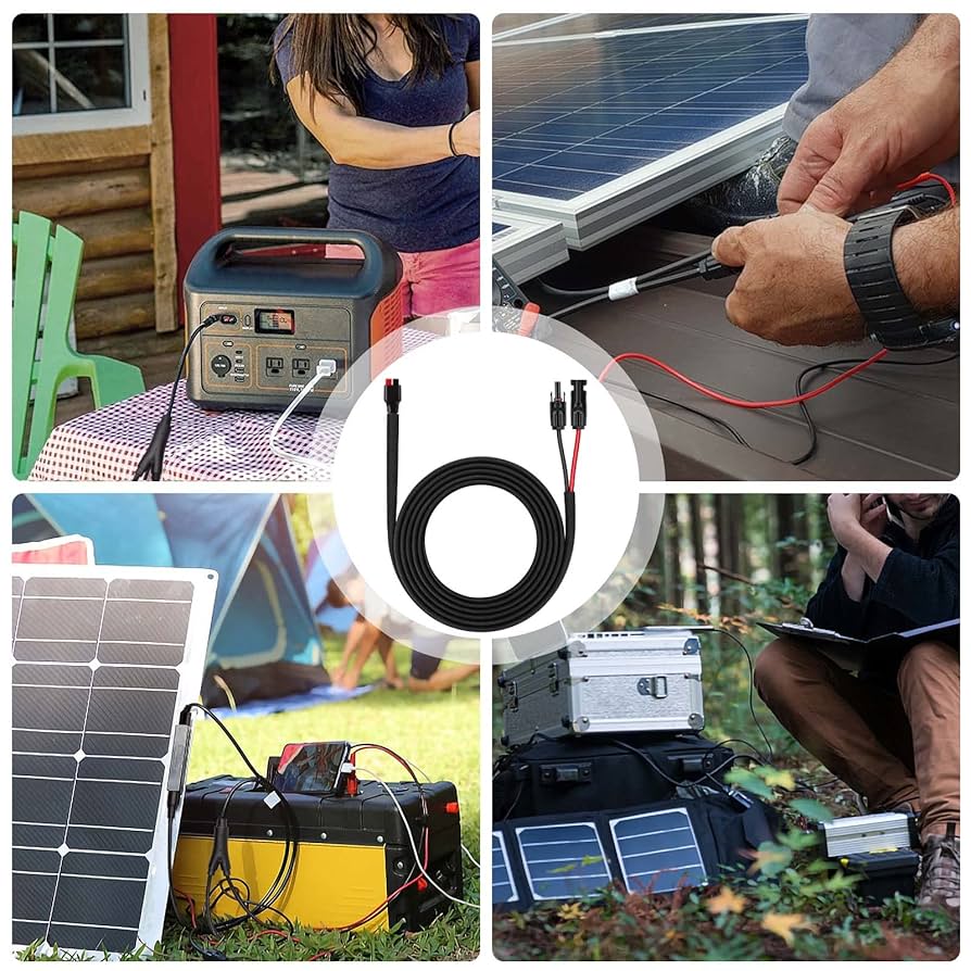 Amazon.com: iGreely Connector Solar Panel Cable Kits for