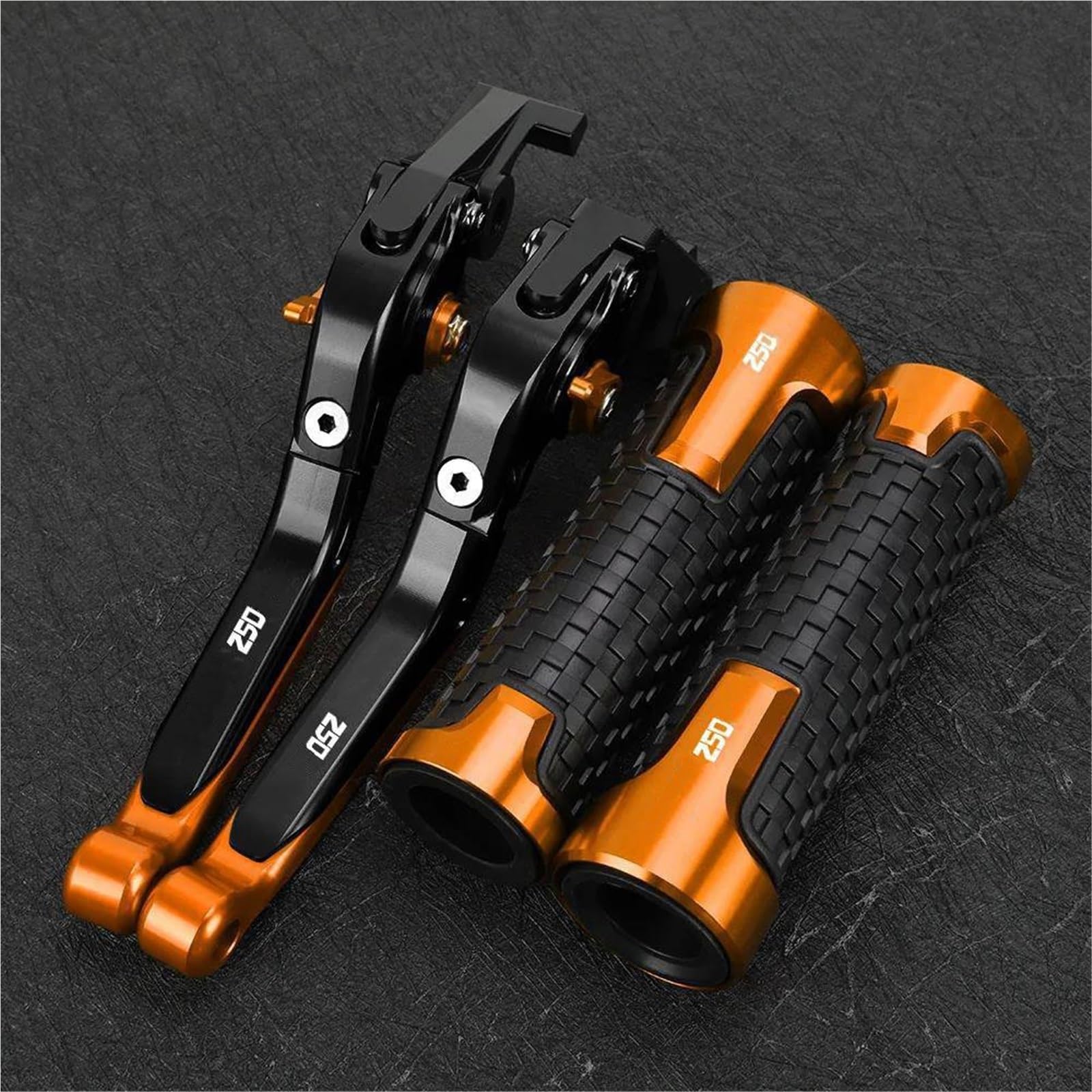Gquikgw Orange Replace Control Handles Motorcycle Accessories Adjustable Pivot Brake Clutch Levers For Cbr250r Cbr250 R Cbr 250R 2011-2023(Orange)