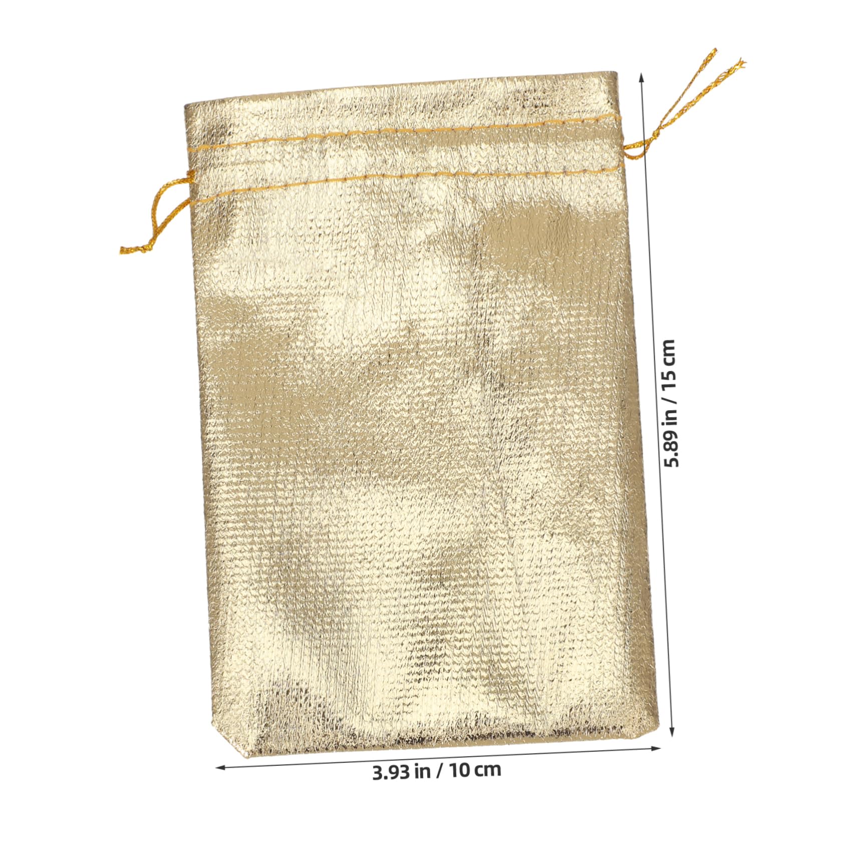 SOESFOUFU 100pcs Festival Present Bag Drawstring Jewelry Storage Bags for Wedding Party and Festival Packaging
