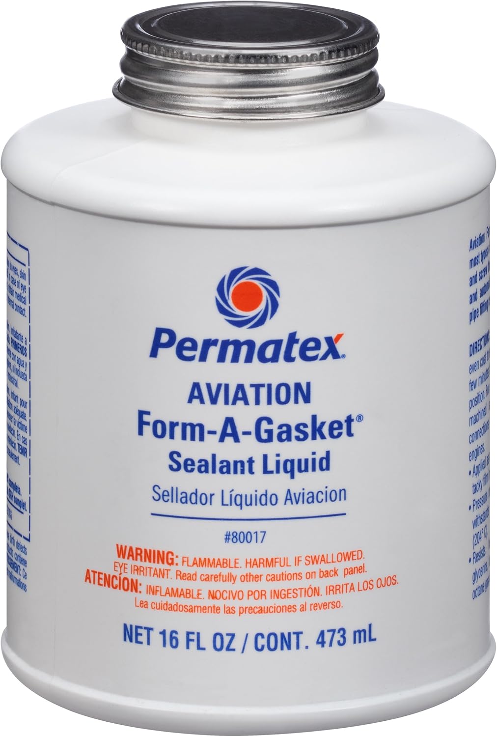 Permatex 80017-12PK Aviation Form-A-Gasket No. 3 Sealant. 16 oz. (Pack of 12)