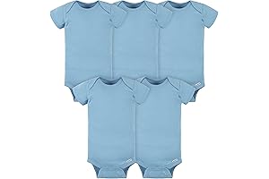 Cozy Comforts: Blue Onesie Bonanza for Baby Girls