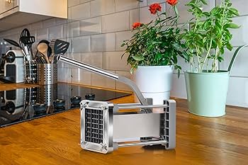 French Fries Cutter Sopito Stainless Steel Potato Chipper Cutter With 1/2" Blade | UK