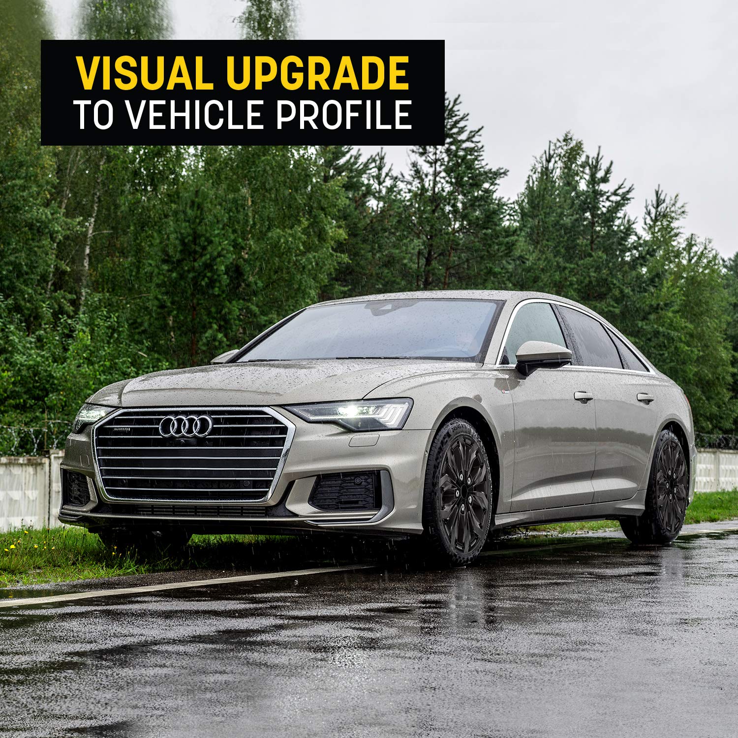 Buy Pilot Automotive Wh55516GmB Fit Spyder Wheel Cover, 16Inch