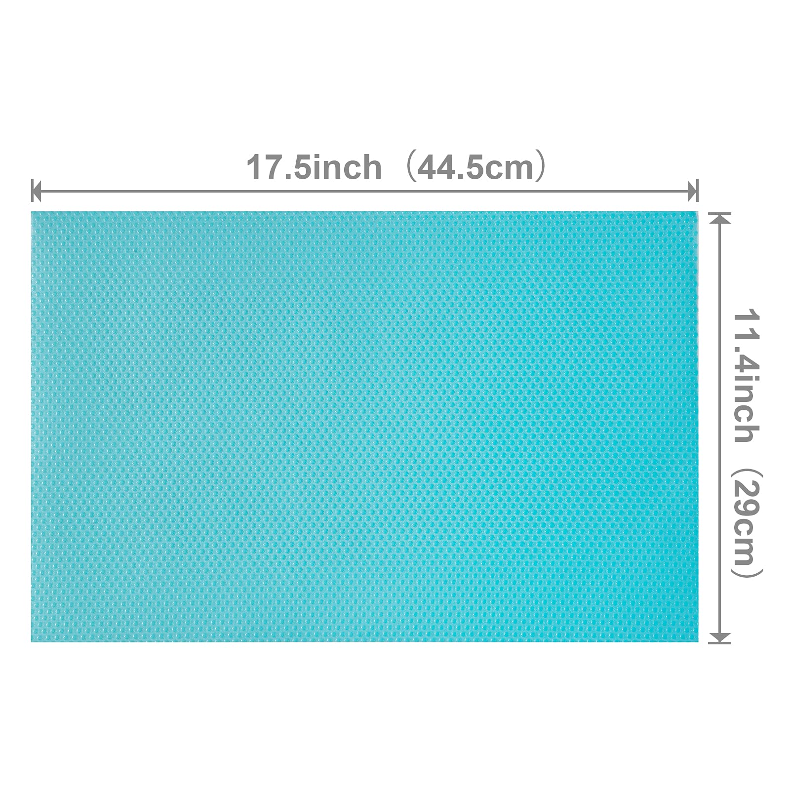 Gorilla Grip 6 pack Refrigerator Mats, Washable Refrigerator Liners