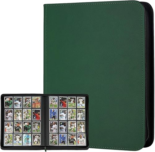 Miniatura 76 de Carpeta Mini de Tarjetas de 1 Bolsillo, Carpeta de Tarjetas Coleccionables de 80 Bolsillos, Álbum Pequeño Premium de Colección de Tarjetas