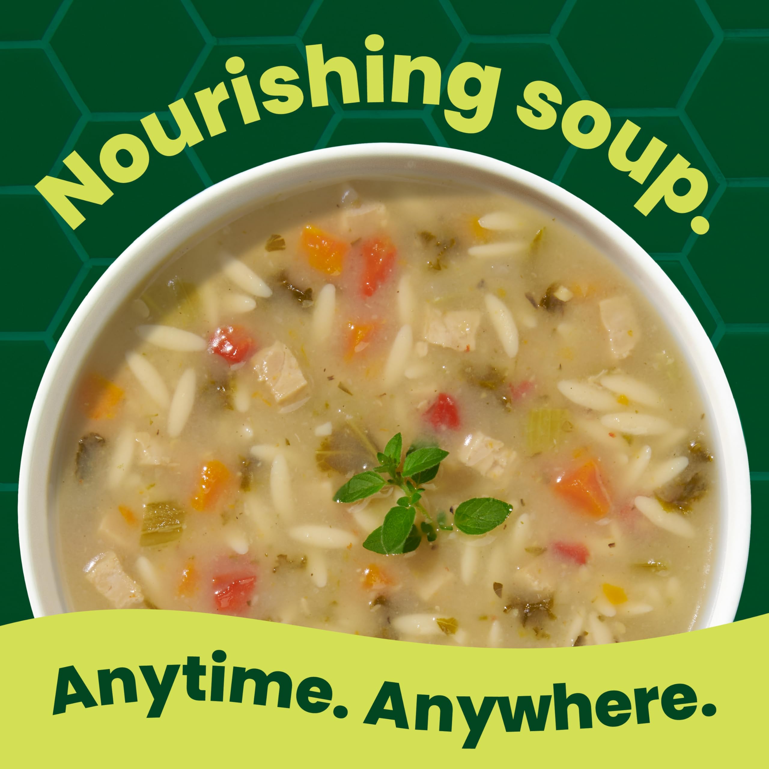 Pacific Foods Organic Greek-Style Chicken Orzo Soup With Lemon and Herb, 16.1 oz Can