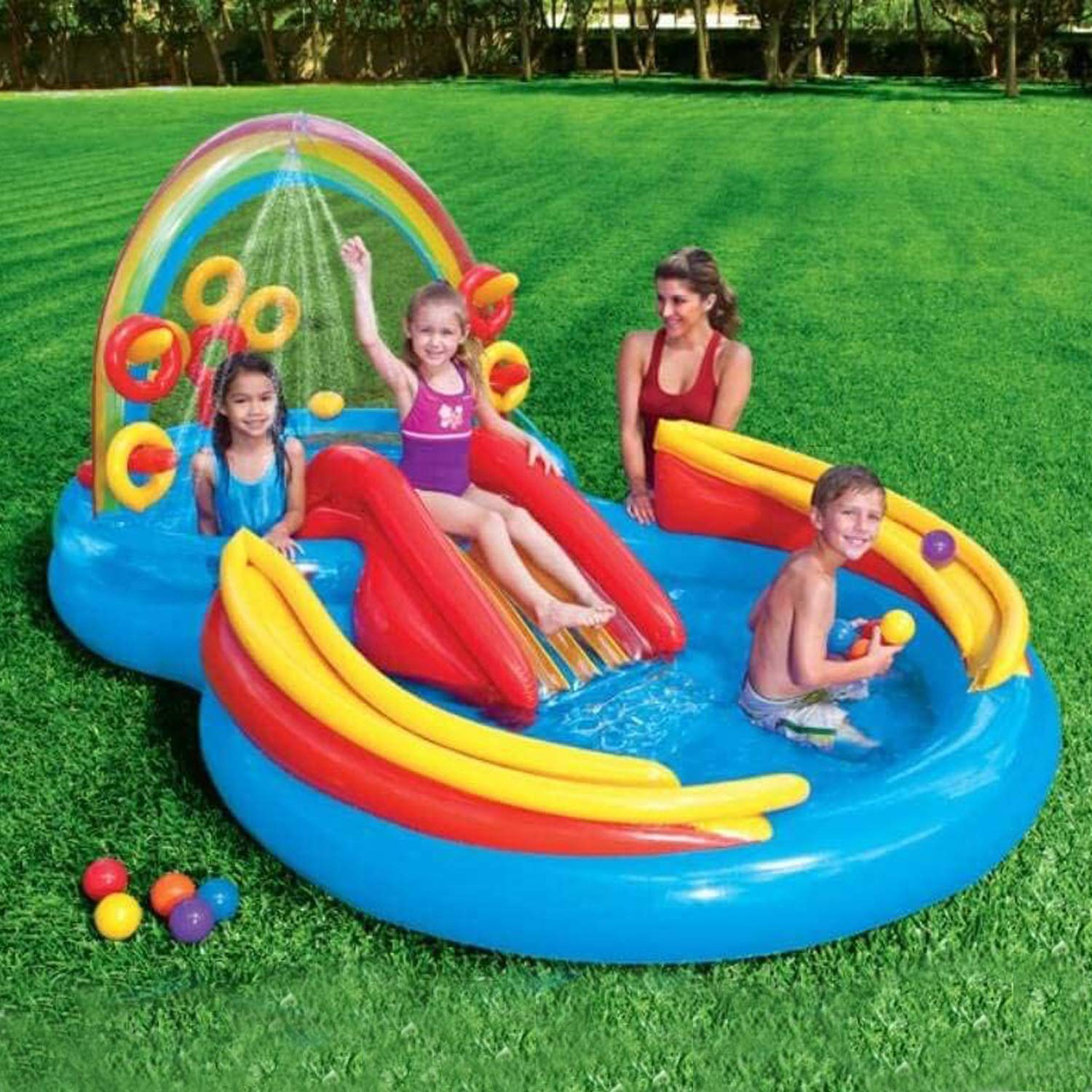 Intex Rainbow Ring Play Center